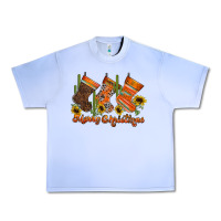 Grape Ice western Christmas Urban Heavy Tee - CowhideDigitalArt