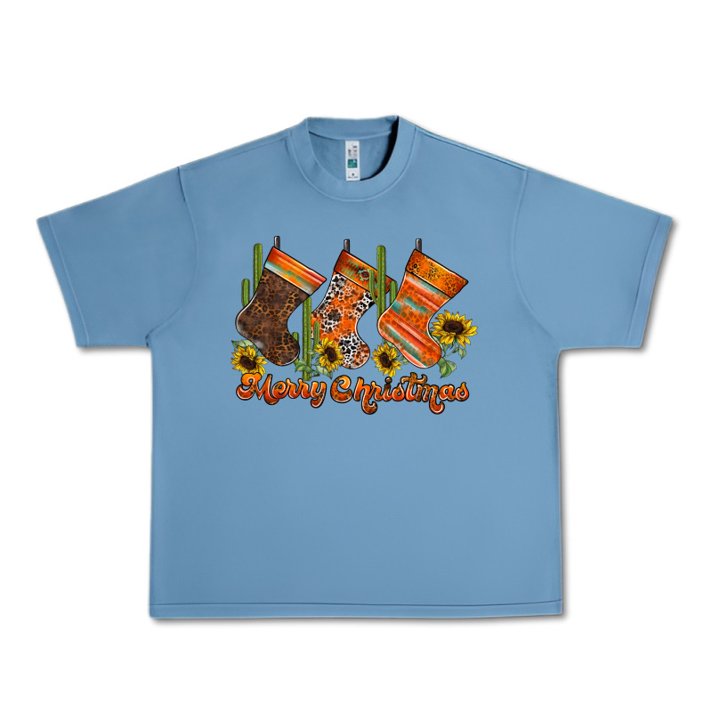 Western Christmas Urban Heavy Tee by CowhideDigitalArt | Teevron