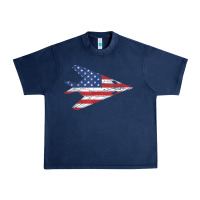 F 117 Stealth Nighthawk Aircraft American Flag F117 T Shirt Urban Heavy Tee | Teevron