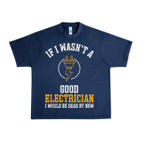 Navy electrician gifts for men & funny electrical design t shirt Urban Heavy Tee - linhVisuals