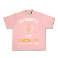 Salmon electrician gifts for men & funny electrical design t shirt Urban Heavy Tee - linhVisuals