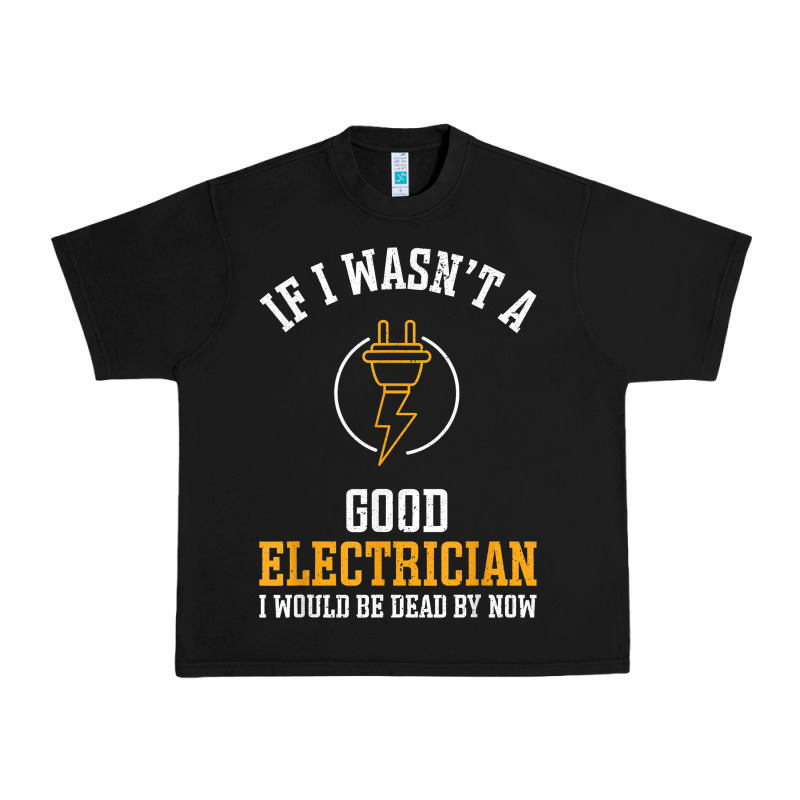 Electrician Gifts For Men & Funny Electrical Design T Shirt Urban Heavy Tee by linhVisuals | Teevron
