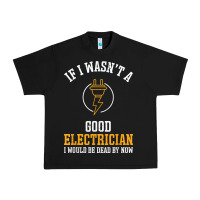 Black electrician gifts for men & funny electrical design t shirt Urban Heavy Tee - linhVisuals