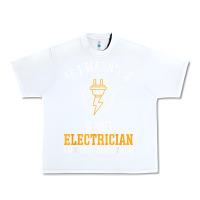 White electrician gifts for men & funny electrical design t shirt Urban Heavy Tee - linhVisuals