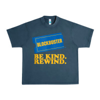Midnight Navy blockbuster be kind rewind tank top Urban Heavy Tee - linhVisuals
