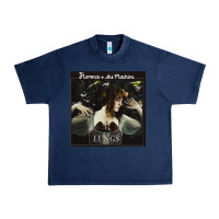 Navy #florence the machine (2) Urban Heavy Tee - linhVisuals
