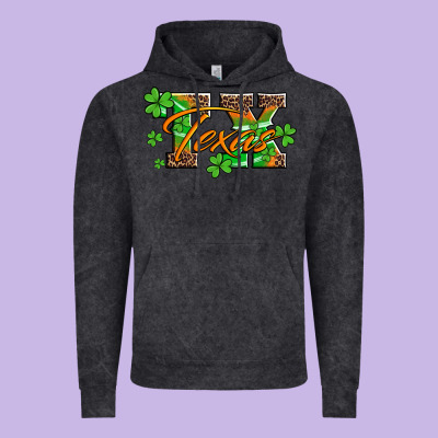 St Patricks Day Texas Vintage Hoodie Designed By Artiststas