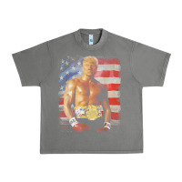 Funny Boxer Trump Trump Rocky Meme T Shirt Urban Heavy Tee | Teevron