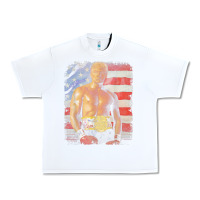 White funny boxer trump trump rocky meme t shirt Urban Heavy Tee - linhVisuals
