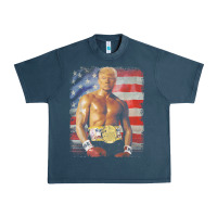 Midnight Navy funny boxer trump trump rocky meme t shirt Urban Heavy Tee - linhVisuals