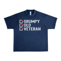 Navy grumpy old veteran patriotic american military veteran t shirt Urban Heavy Tee - linhVisuals