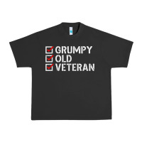 Pigment Black grumpy old veteran patriotic american military veteran t shirt Urban Heavy Tee - linhVisuals