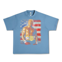 Pebble Blue funny boxer trump trump rocky meme t shirt Urban Heavy Tee - linhVisuals
