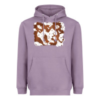 Lavender cowhide Heavyweight Hoodie - RanaPortraitStore