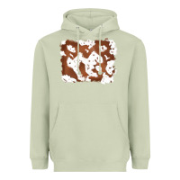 Matcha cowhide Heavyweight Hoodie - RanaPortraitStore