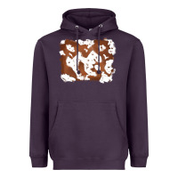 Plum cowhide Heavyweight Hoodie - RanaPortraitStore