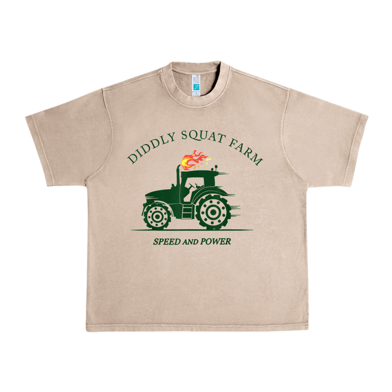 Diddly Squat Farm Green, Tractor Tee For Farmer T Shirt Urban Heavy Tee by linhVisuals | Teevron
