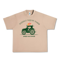 Burro diddly squat farm green, tractor tee for farmer t shirt Urban Heavy Tee - linhVisuals