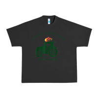 Pigment Black diddly squat farm green, tractor tee for farmer t shirt Urban Heavy Tee - linhVisuals
