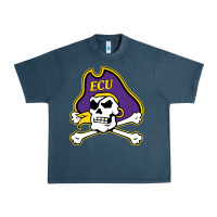 Midnight Navy The east carolina pirates Urban Heavy Tee - linhVisuals