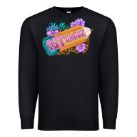 Black Hello 1st Grade Premium Sweatshirt - RanaPortraitStore