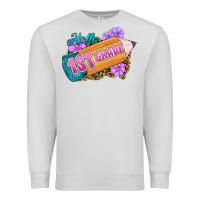 Dove Grey Hello 1st Grade Premium Sweatshirt - RanaPortraitStore