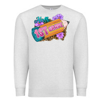 Oatmeal Heather Hello 1st Grade Premium Sweatshirt - RanaPortraitStore