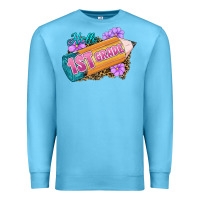 Ocean Blue Hello 1st Grade Premium Sweatshirt - RanaPortraitStore