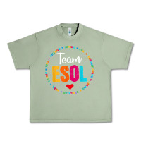 Oil Green back to school teachers crew students   team esol teacher t shirt Urban Heavy Tee - linhVisuals