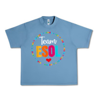 Pebble Blue back to school teachers crew students   team esol teacher t shirt Urban Heavy Tee - linhVisuals