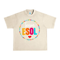 Sandshell back to school teachers crew students   team esol teacher t shirt Urban Heavy Tee - linhVisuals