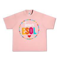 Salmon back to school teachers crew students   team esol teacher t shirt Urban Heavy Tee - linhVisuals