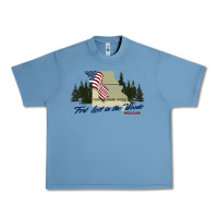 Pebble Blue fort leonard wood fort lost in the woods missouri pullover hoodie Urban Heavy Tee - linhVisuals