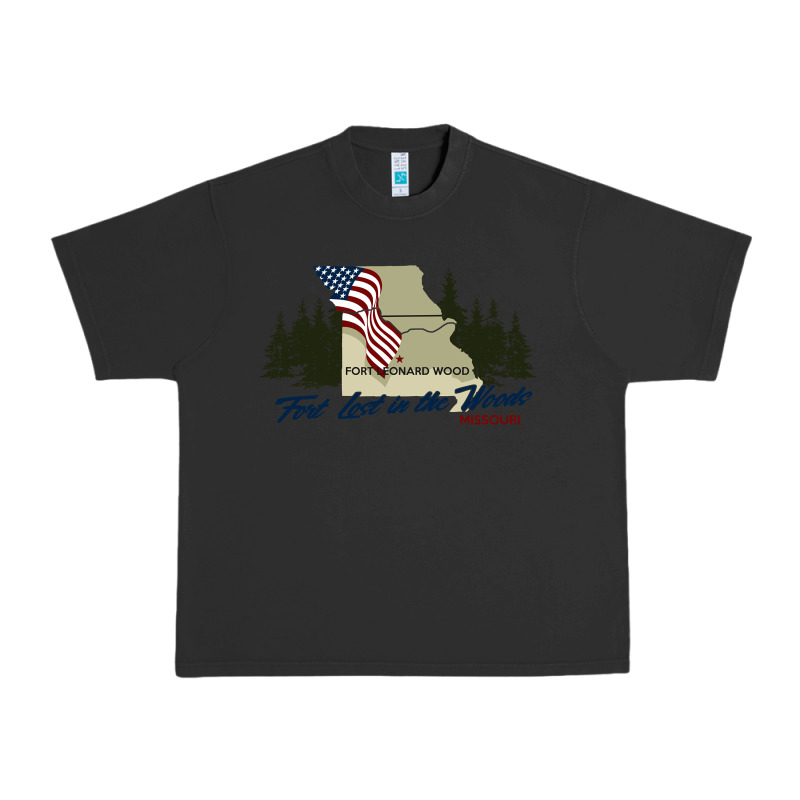 Fort Leonard Wood Fort Lost In The Woods Missouri Pullover Hoodie Urban Heavy Tee by linhVisuals | Teevron