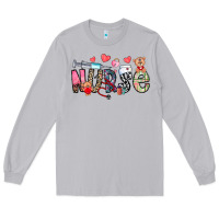Moon Dust Nurse Valentines Day Long Sleeve Tee - CowhideDigitalArt