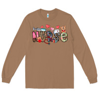Toasted Coconut Nurse Valentines Day Long Sleeve Tee - CowhideDigitalArt