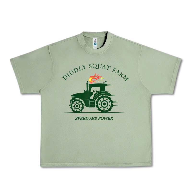 Diddly Squat Farm Green, Tractor Tee For Farmer T Shirt Urban Heavy Tee by linhVisuals | Teevron