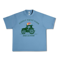 Pebble Blue diddly squat farm green, tractor tee for farmer t shirt Urban Heavy Tee - linhVisuals