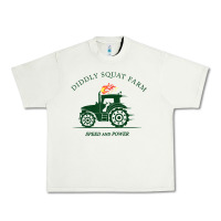 Pistachio diddly squat farm green, tractor tee for farmer t shirt Urban Heavy Tee - linhVisuals