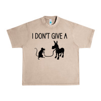 French Oak i don't give a rats ass, funny, jokes, sarcastic sayings t shirt Urban Heavy Tee - linhVisuals