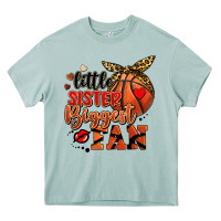 Arona little sister biggest fan basketball Heavy Core Tee - FaDigitalArtStudio