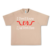 Burro i don't know i just work here     t shirt Urban Heavy Tee - linhVisuals
