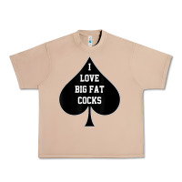 Burro i love big fat cocks queen of spades t shirt Urban Heavy Tee - linhVisuals