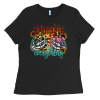 Black Pumpkin Everything Ladies Tee - CowhideDigitalArt