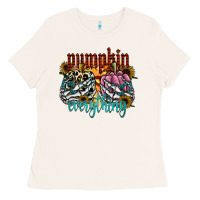 Bone Pumpkin Everything Ladies Tee - CowhideDigitalArt