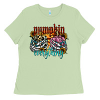 Matcha Pumpkin Everything Ladies Tee - CowhideDigitalArt