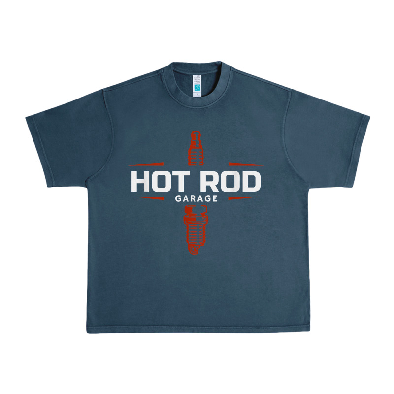 Hot Rod Garage Custom Retro Classic Car Spark Plug T Shirt Urban Heavy Tee by linhVisuals | Teevron