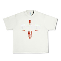 Pistachio hot rod garage custom retro classic car spark plug t shirt Urban Heavy Tee - linhVisuals