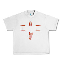 Lunar Rock hot rod garage custom retro classic car spark plug t shirt Urban Heavy Tee - linhVisuals