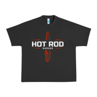 Pigment Black hot rod garage custom retro classic car spark plug t shirt Urban Heavy Tee - linhVisuals